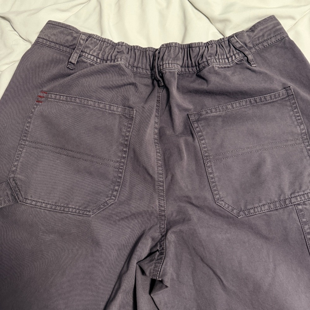 BDG Utility Pants Womens‎ Size 4 Gray Wide Leg Carpenter Workwear - Picture 3 of 8